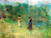 Thomas Dewing Summer oil painting on canvas